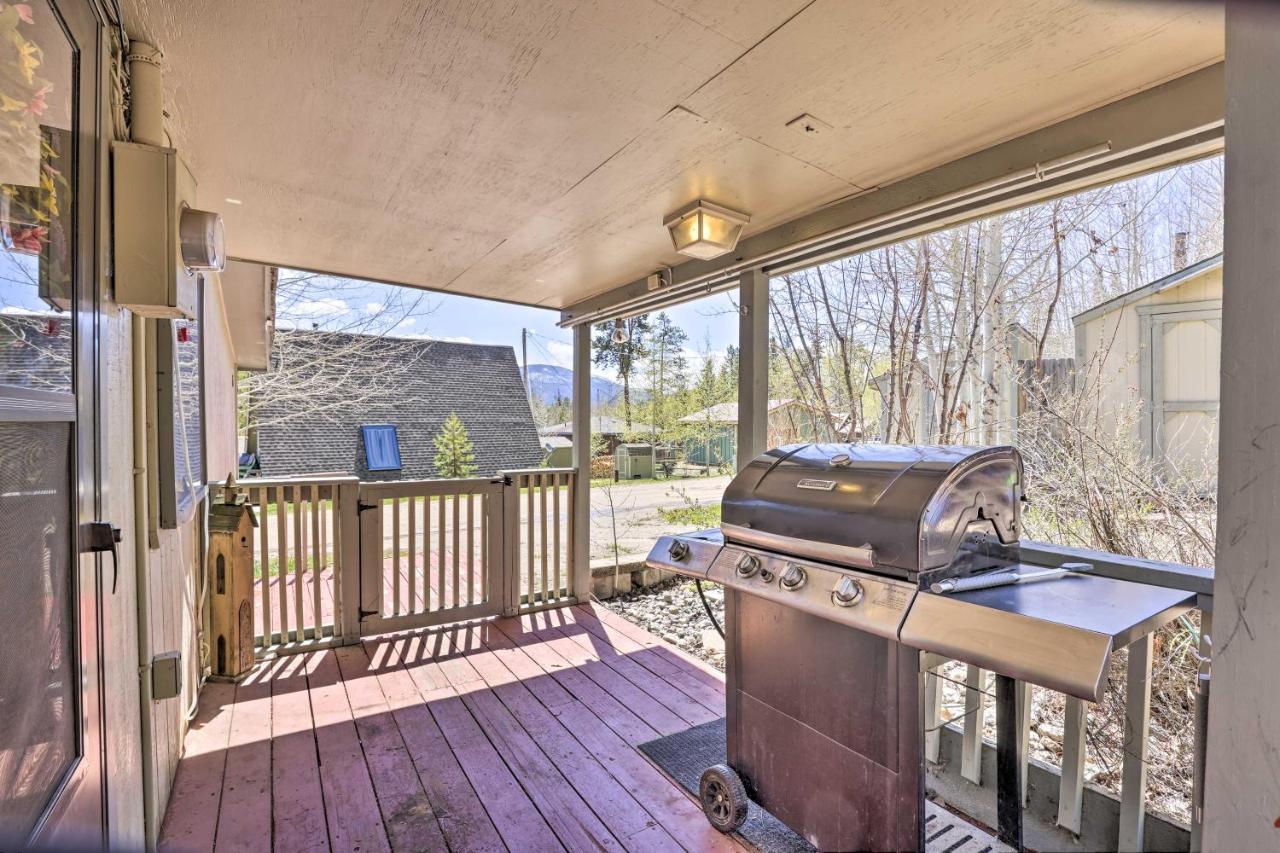 Grand Lake Home Fireplace, Deck And Mountain Views Exterior foto